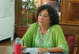 La rectora de la Universidad de Granada, Pilar Aranda