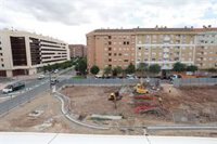 Hoy han comenzado las obras de excavación para el soterramiento de la subestación de Cascajos