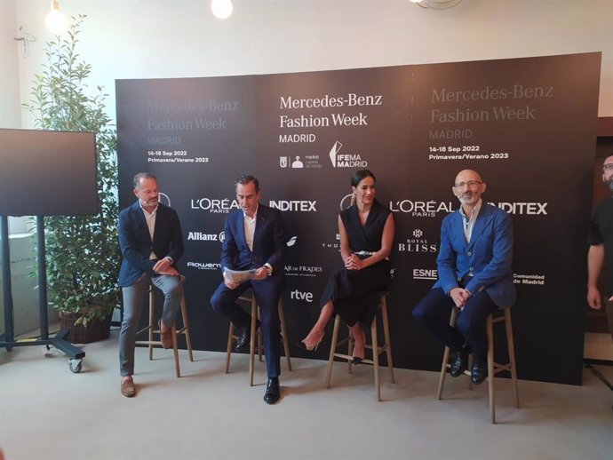 Presentación oficial de la Mercedez-Benz Fashion Week.