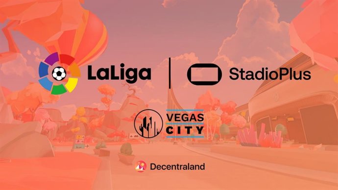 LaLiga, StadioPlus y Vegas City Limited acuerdan un proyecto conjunto en el metaverso Decentraland.