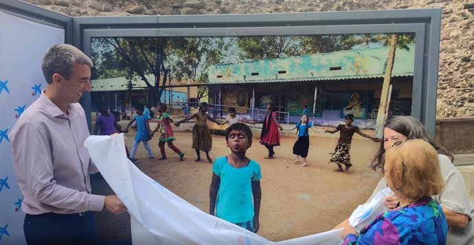 Una de las fotografías de la exposición 'Tierra de sueños' de Cristina García Rodero en Talavera