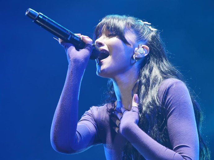 Archivo - La cantante Aitana durante un concierto en una imagen de archivo 