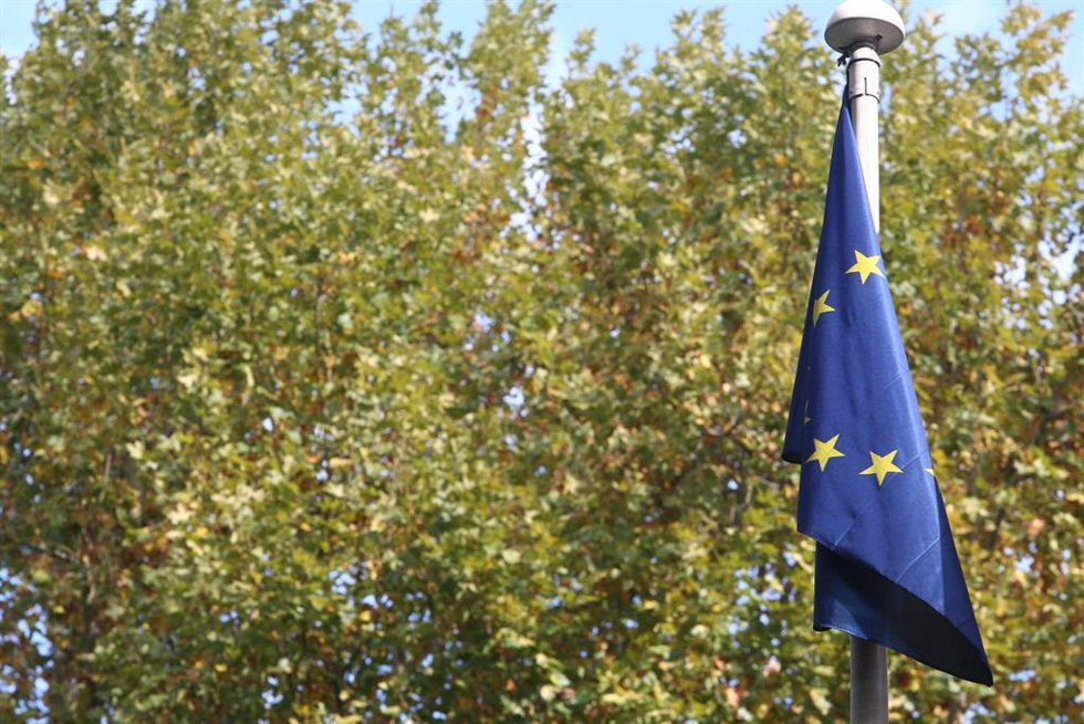 Archivo - Bandera de la Unión Europea