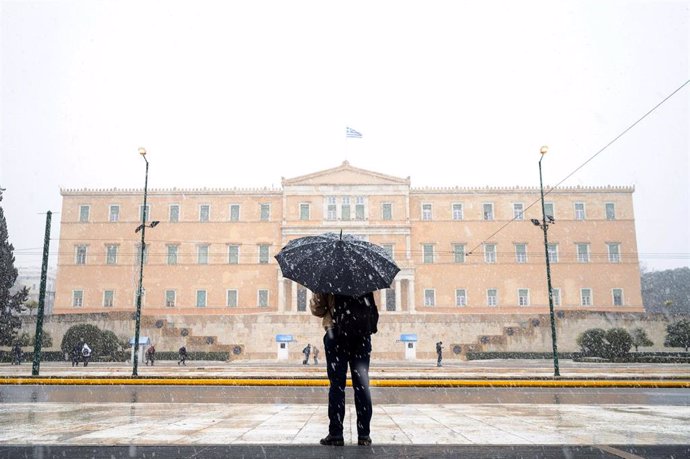 Archivo - Imagen de archivo del Parlamento griego.