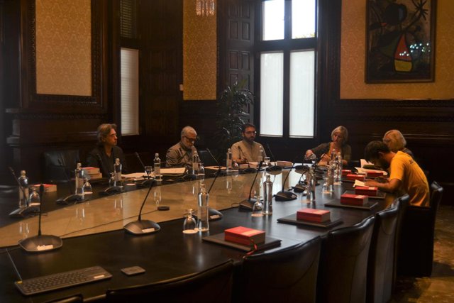 Reunió de la Mesa del Parlament