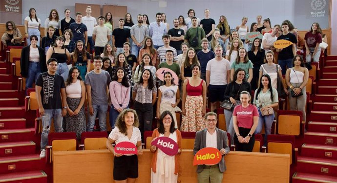 La Universidad de Huelva da la bienvenida a 388 estudiantes internacionales procedentes de 33 países.
