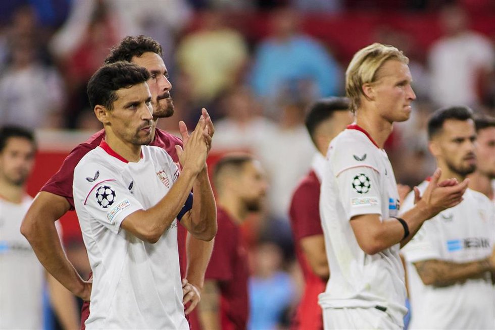 El jugador del Sevilla FC Jesús Navas  