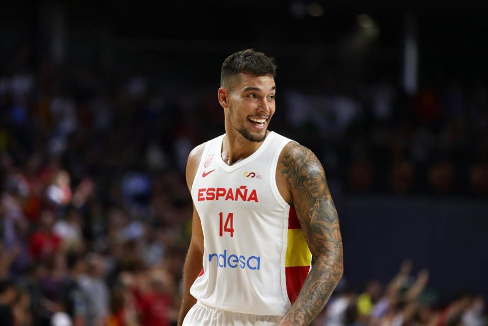 Archivo - El jugador de la selección española de baloncesto Willy Hernangómez