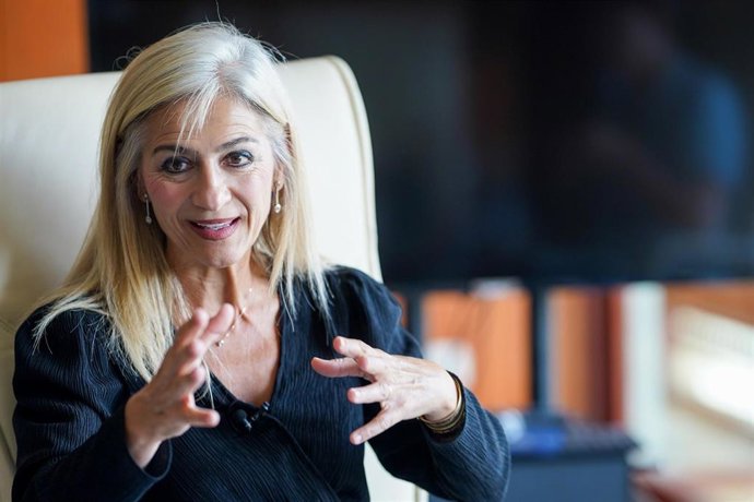 Entrevista de Europa Press a la Consejera de Desarrollo Educativo y Formación Profesional, Patricia del Pozo, en Sevilla (Andalucía, España)