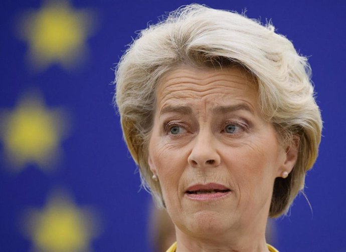 La presidenta de la Comisión Europea, Ursula von der Leyen