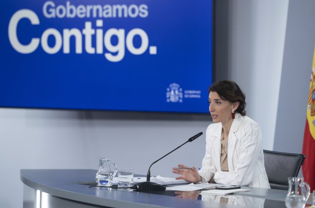 La ministra de Justicia, Pilar Llop, durante una rueda de prensa posterior a una reunión del Consejo de Ministros, en La Moncloa, a 13 de septiembre de 2022, en Madrid (España). 