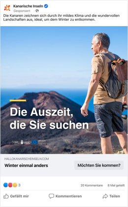 Canarias se promocionará en Alemania como "refugio" para turistas 'silver plus' frente al frío en los meses de invierno