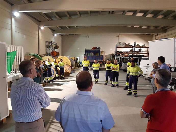 Endesa realiza una campaña de prevención de riesgos en redes eléctricas dirigida a sus empresas contratistas