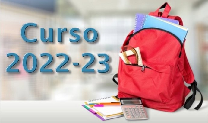 Imagen elaborada por la Junta sobre el inicio del curso 2022-2023