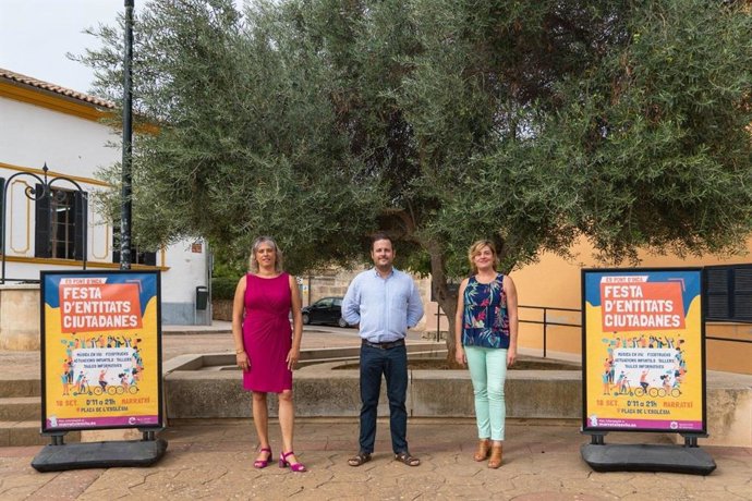 El alcalde de Marratxí, Miquel Cabot, en la presentación de la primera Fiesta de Entidades Ciudadanas.