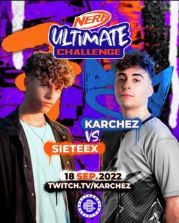 Nerf desafía tus habilidades en su zona Nerf Challenge del Extreme Barcelona.