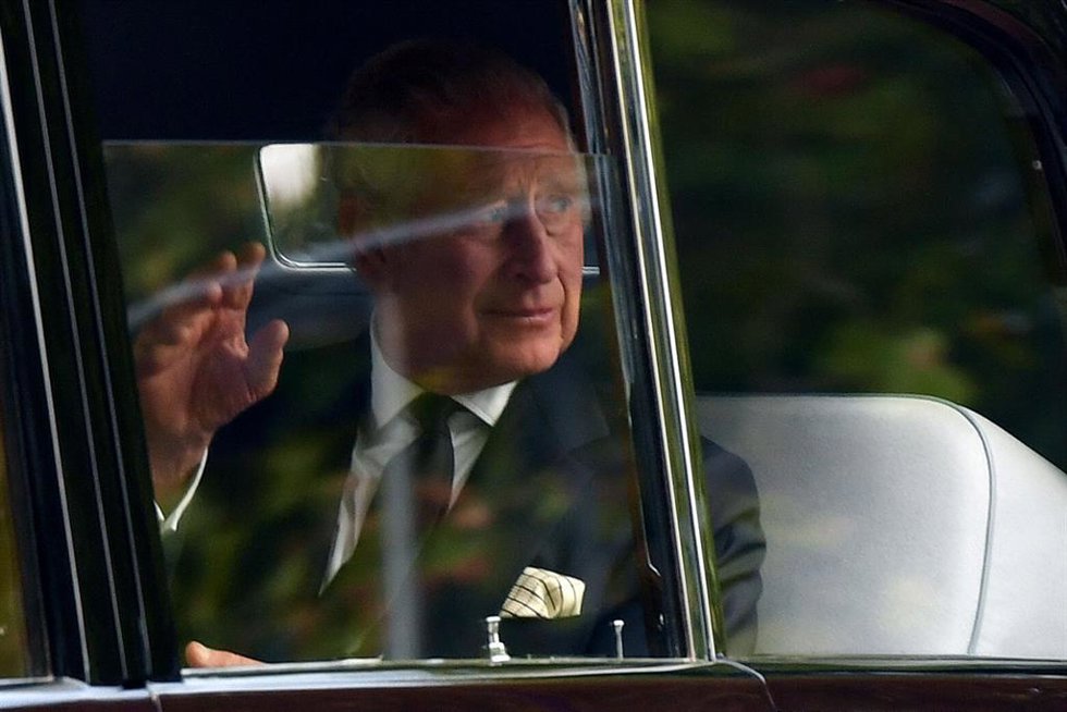 El rey Carlos III de Inglaterra