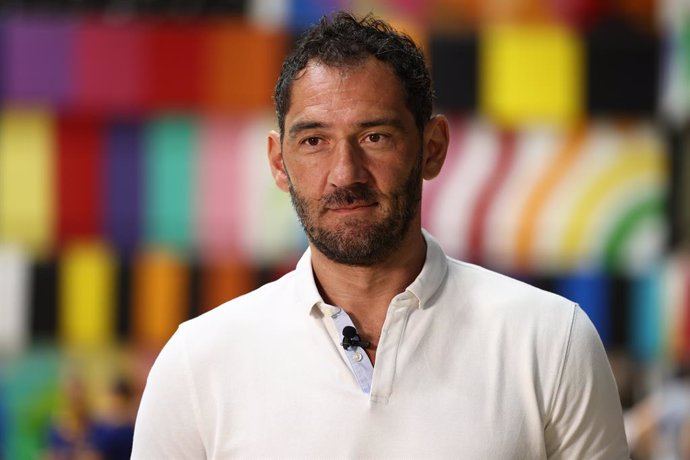 Archivo - Jorge Garbajosa, President of FEB, is seen during the training session of Spain Basketball Team celebrated at Movistar Academy Magarinos pavilion on August 03, 2022, in Madrid, Spain.