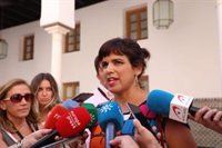 Teresa Rodríguez cree que Griñán tiene que ser tratado como cualquier ciudadano y no tener "privilegio" de político