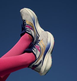 Archivo - Saucony lanza las zapatillas Triumph 20 con amortiguación mejorada.