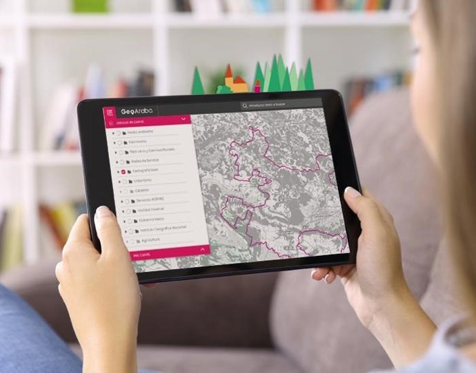El programa se desarrollará a través de Geoaraba, el portal de información geográfica de la Diputación Foral