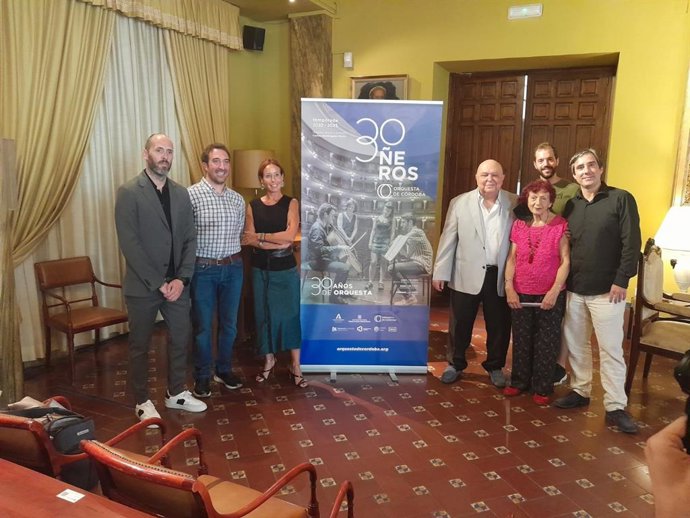 Presentación del concierto inaugural de la Orquesta de Córdoba.