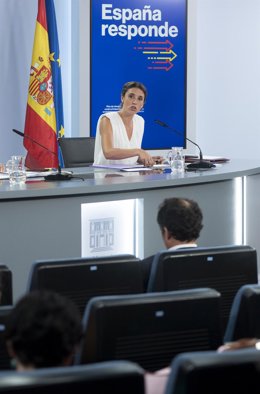 La ministra de Igualdad, Irene Montero