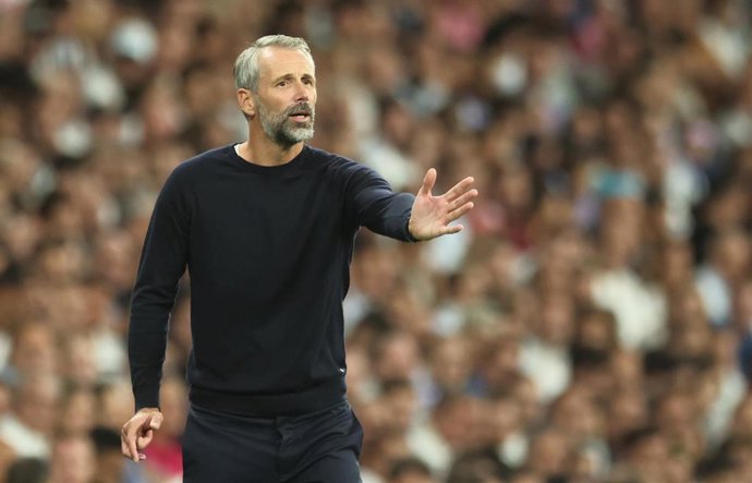 El técnico del Leipzig, Marco Rose.