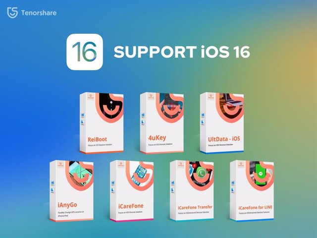 Tenorshare Software is Now Compatible with iOS 16