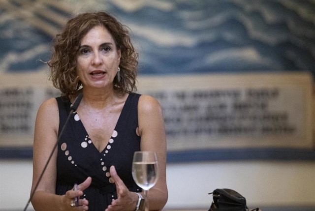 La ministra de Hacienda y Función Pública, María Jesús Montero