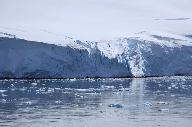 Glaciar antártico