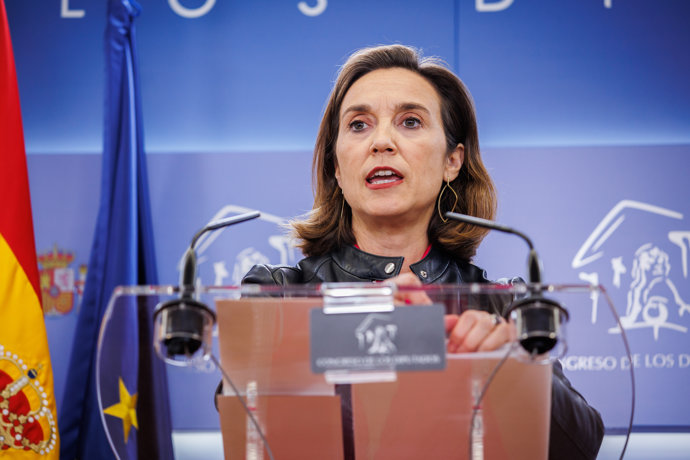 La secretaria General del Partido Popular y portavoz del partido, Cuca Gamarra
