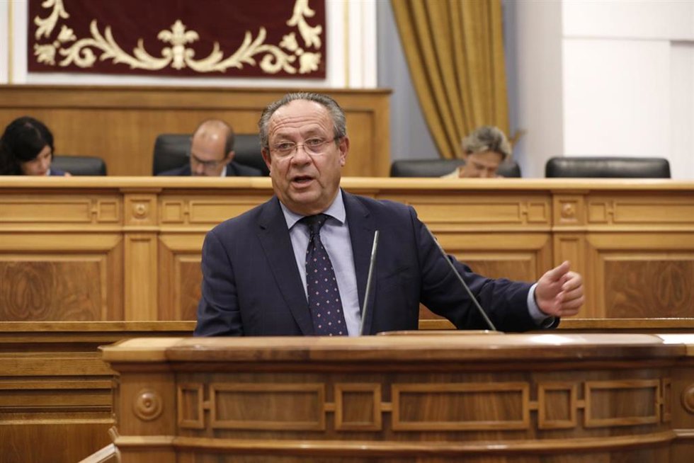 El consejero de Hacienda y Administraciones Públicas, Juan Alfonso Ruiz Molina