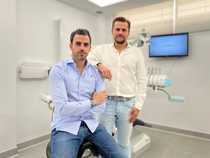 Los cofundadores de QuickSmile, César Moreno y el Manuel Poveda.