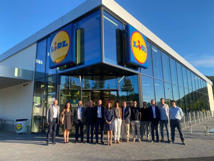Nou establiment de Lidl a Olot (Girona)