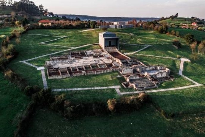 Archivo - Villa Romana de Veranes, en Gijón