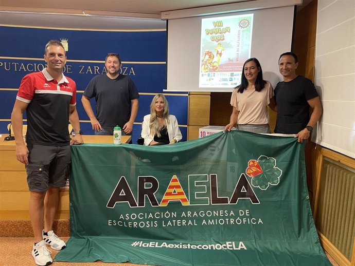 Una parte de los fondos recaudados con motivo de la celebración del Duatlón Cros Villa de Alfajarín irán destinados a la asociación Araela.
