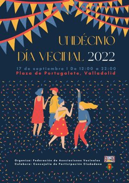 Cartel de la XI edición del 'Día Vecinal'