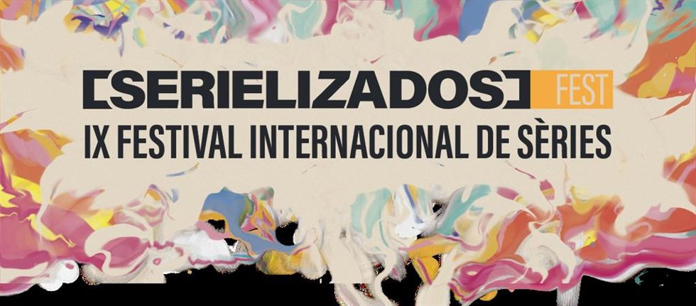 Cartel del Festival Internacional de Series, Serializados Fest, que se celebrará en Barcelona del 18 al 22 de octubre