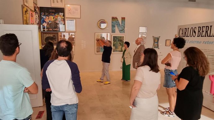 Muestra de la exposición 'Carlos Berlanga. El eterno retorno', que acogerá la Sede Tecnológica de Málaga de la UNIA hasta el 15 de noviembre
