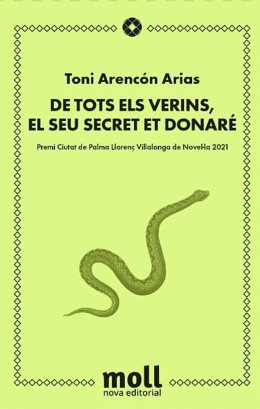 Portada del libro ganador de Toni Arencón.