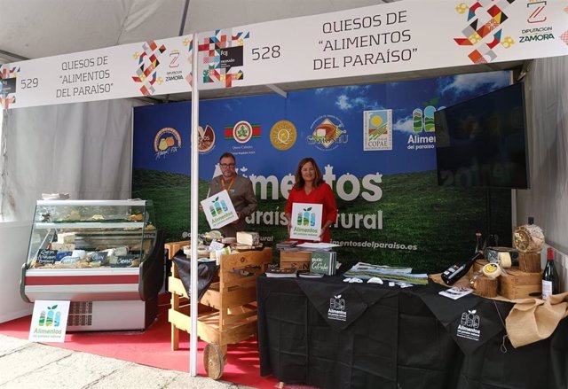 El Principado promociona quesos de la marca 'Alimentos del Paraíso Natural' en la feria Fromago, en Zamora
