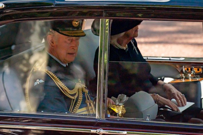 El rei Carles III d'Anglaterra i la reina consort, Camila