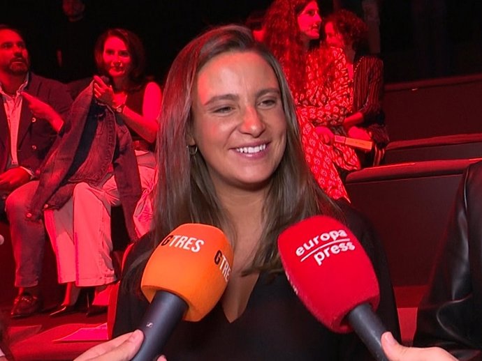 MARTA POMBO EN EL DESFILE DE JORGE REDONDO