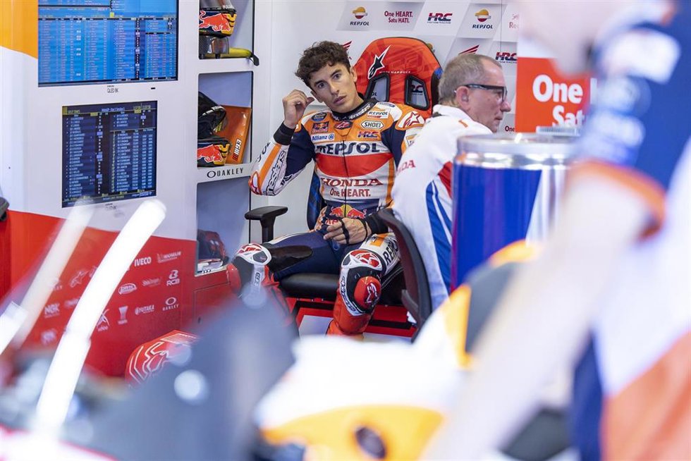 El piloto español Marc Márquez Marc (Repsol Honda).