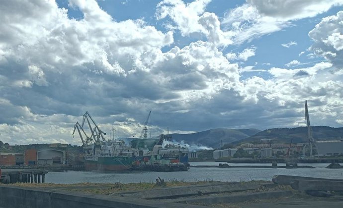 Cielos cargados de nubes en Bizkaia.