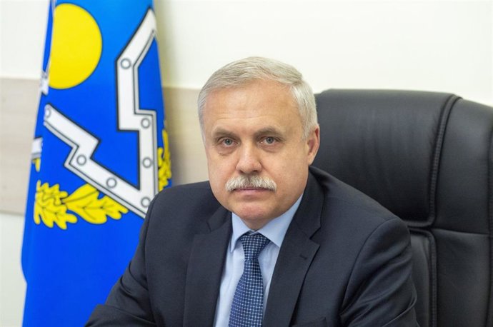 Archivo - El secretario general del  la Organización del Tratado de Seguridad Colectiva (OTSC) , Stanislav Zas