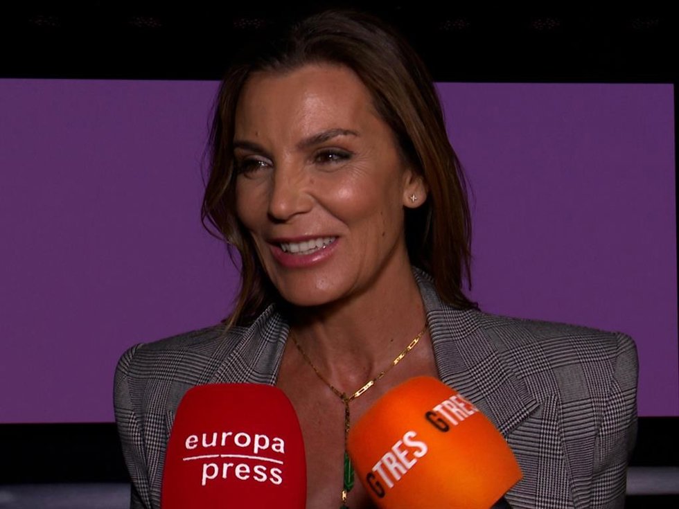Mar Flores, en el desfile de Juan Duyos en la MBFW Madrid
