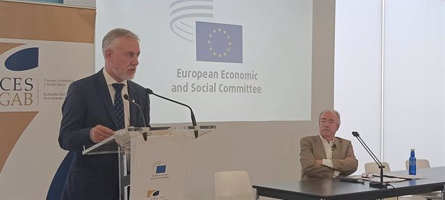 El Lehendakari, Iniñi Urkullu, en la Conferencia Europea sobre políticas de inmigración del CES en Bilbao
