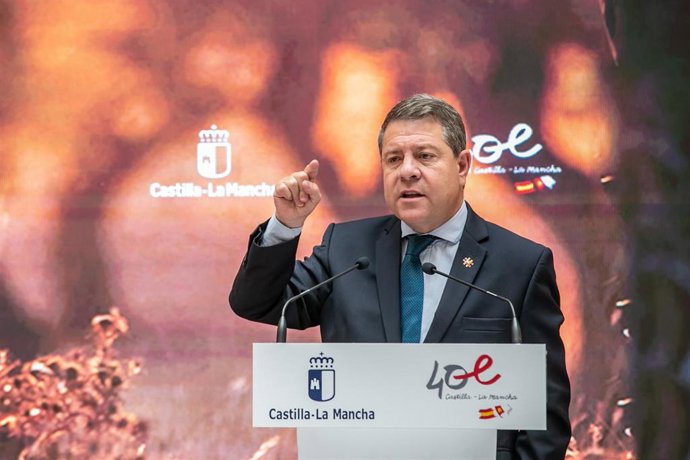El presidente de Castilla-La Mancha, Emiliano García-Page